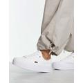 Lacoste Ziane platform trainers in white