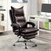 Snav Transitional Faux Leather Executive Office Chair by Furniture of America