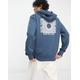 Dickies oatfield back print hoodie in navy