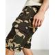 Dickies millerville cargo shorts in camo print-Multi