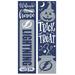 Tampa Bay Lightning 47" Double Sided Halloween Leaner Fan Sign