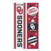 Oklahoma Sooners 47" Double Sided Christmas Leaner Fan Sign