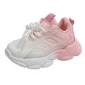 nsendm Female Shoes Big Kid Toddler Tennis Show Toddler Mesh Sport Shoes Casual Shoes Running Baby Shoes Girls Shoes Size 5 Big Girls Pink 27