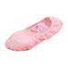 nsendm Female Shoes Big Kid Neon Clothes for Girls 13 Warm Dance Ballet Performance Indoor Shoes Yoga Dance Shoes Shoes Girls Size 3 Pink 2