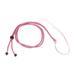 Uxcell Jade Rope Nylon Cord Necklace Holder Strings Emerald Rope Pink 10 Pack