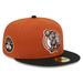 Men's New Era Rust/Black Boston Celtics Two-Tone 59FIFTY Fitted Hat