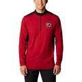 Men's Columbia Garnet South Carolina Gamecocks Tech Trail™ Omni-Shade Quarter-Zip Top