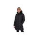 Brave Soul Womenss Kylie Padded Parka Jacket in Black - Size 10 UK