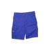 Croft & Barrow Cargo Shorts: Blue Bottoms - Women's Size 6