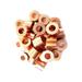 Copper Swage Stop For 1/4 Wire Rope Cable - Copper Cable Stop Sleeve For 1/4 Inch Wire Rope Swage Clip Copper Cable Crimp Sleeves Cable Stops 1/4 Copper Swage Sleeves (25)