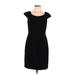 Adrianna Papell Casual Dress: Black Dresses - Women's Size 10