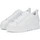 Sneaker PUMA "MAYZE WEDGE WNS" Gr. 42, weiß (puma white) Schuhe Sneaker mit trendiger Plateausohle