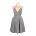 Ruby and Jenna Casual Dress: Gray Dresses - Women's Size Medium