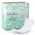 28 x Incontinence Pads Women with Adhesive Strip | Pads for Women | Sanitary Pads | Maternity Pads | Super Absorbent & Soft and Discreet | Bladder Weakness Pads Women (5 Packs of 28)