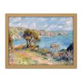Pierre Auguste Renoir View At Guernsey 1883 Painting Artwork Framed Wall Art Print 18X24 Inch