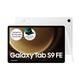 Samsung Galaxy Tab S9 FE Android-Tablet, 27,7 cm / 10,9 Zoll Display, 128 GB Speicher, Mit Stift (S Pen), Lange Akkulaufzeit, WiFi, Silber, Inkl. 36 Monate Herstellergarantie [Exklusiv bei Amazon]