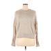 Mossimo Supply Co. Pullover Sweater: Tan Tops - Women's Size X-Large