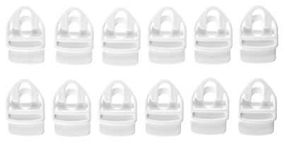 Holdon Xtra Clip White 12pcs Pack