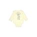 Baby Gap Long Sleeve Onesie: Ivory Bottoms - Size 6-12 Month