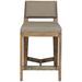 Vanguard Furniture Thom Filicia Solid Wood 32.5" Bar Stool Wood/Upholstered in Brown | 42 H x 19 W x 21.75 D in | Wayfair 9080P-BS_153564_Havana
