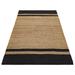 Black 79 x 56 x 0.4 in Area Rug - Bayou Breeze Echo Area Rug Jute & Sisal | 79 H x 56 W x 0.4 D in | Wayfair 9E18B4870C184BF0BC36A245921FEACB