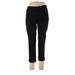 Jones New York Signature Casual Pants - Mid/Reg Rise Skinny Leg Slim: Black Bottoms - Women's Size 10