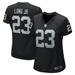 Women's Nike David Long Jr. Black Las Vegas Raiders Team Game Jersey