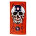 The Northwest Group Houston Astros 30" x 60" Candy Skull Printed Beach Towel