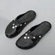 Sandales d'été à plateforme pour femmes mules sabots de jardin chaussures de plage tongs plates