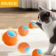 ROJECO-Jouets interactifs intelligents pour chat balle rebondisnoyaux balle roulante automatique