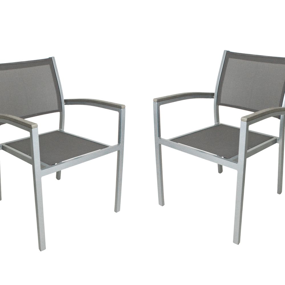 GartenZeit »Olivia« Stapelstuhl 57x55x88 cm