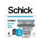 Schick Hydro 5 Razor Refi Size 4 Count (Pack Of 3)