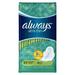 Always Ultra Thin Super Pads with Wings Unscented Size 2 (Pack of 24)