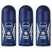 (Pack Of 3 Bottles) Nivea Protect & Care Men S Roll On Anti-Perspirant Deodorant (Pack Of 3 Bottles 1.7Oz / 50Ml Each Bottle)
