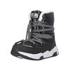 Stiefel ZIGZAG "Turriea", Gr. 33, schwarz, Kunstfaser, Polyurethane, casual, Schuhe, mit wasserabweisendem Obermaterial
