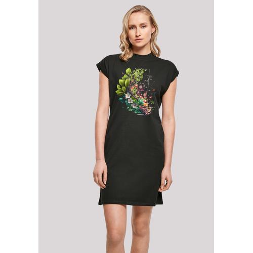 „Shirtkleid F4NT4STIC „“Blüten Baum Kleid““ Gr. XXL, schwarz Damen Kleider Freizeitkleider Print“
