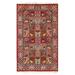 Canvello Multi Color Silkroad Bakhtiari 4'4'' X 7'1'' - Red - 7'1'' x 4'4''