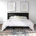 Traditional Solid Oak Wooden Platform Bed Frame with Headboard