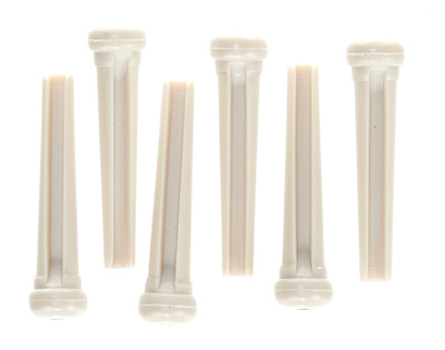 Graph Tech PP1182-00 Bridge Pin Set Wh