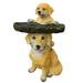 JPLZi Playful Puppies Birdbath Polyresin Antique Garden Bird Bath For Home Garden Yard