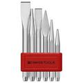 PB Swiss Tools PB 855.B CN Flat And Cross-Cut Chisel Set 6 Pieces