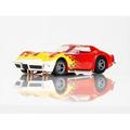 AFX Racing AFX22055 Corvette 1970 Wildfire HO Scale Slot Car Red & Yellow
