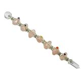 Rose Quartz Tumbled Crystal Wand