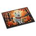 Carolines Treasures DAC1006JMAT 24 x 36 in. Unisex American Eskimo Fall Indoor or Outdoor Mat