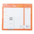 Office Depot Mouse Pad Weekly Desk Calendar 9 x 8 Plans for This Week Prioritize Yourself Undated Weekly Notepad with Days