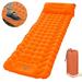 TOMSHOO Camping Sleeping Pad with Pillow Built-in Pump Ultralight Inflatable Sleeping Mat Waterproof Camping Air Mattress for Backpacking Hiking Tent Traveling