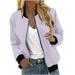 Diufon 2023 Sweatshirts Coats for Women Casual Loose Full Zipper Long Sleeve Outdoor Jackets