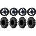 Fuel Runner 24 Wheels Blue 40 MotoSlayer Tires Kawasaki Mule Pro FXT