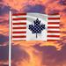 TWIFER States Flag Decoration Canadian Combination America USA Friendship United Banner With Brass House Yard 3 x5 Flag Gift Canada Flags_ Banners & Accessories