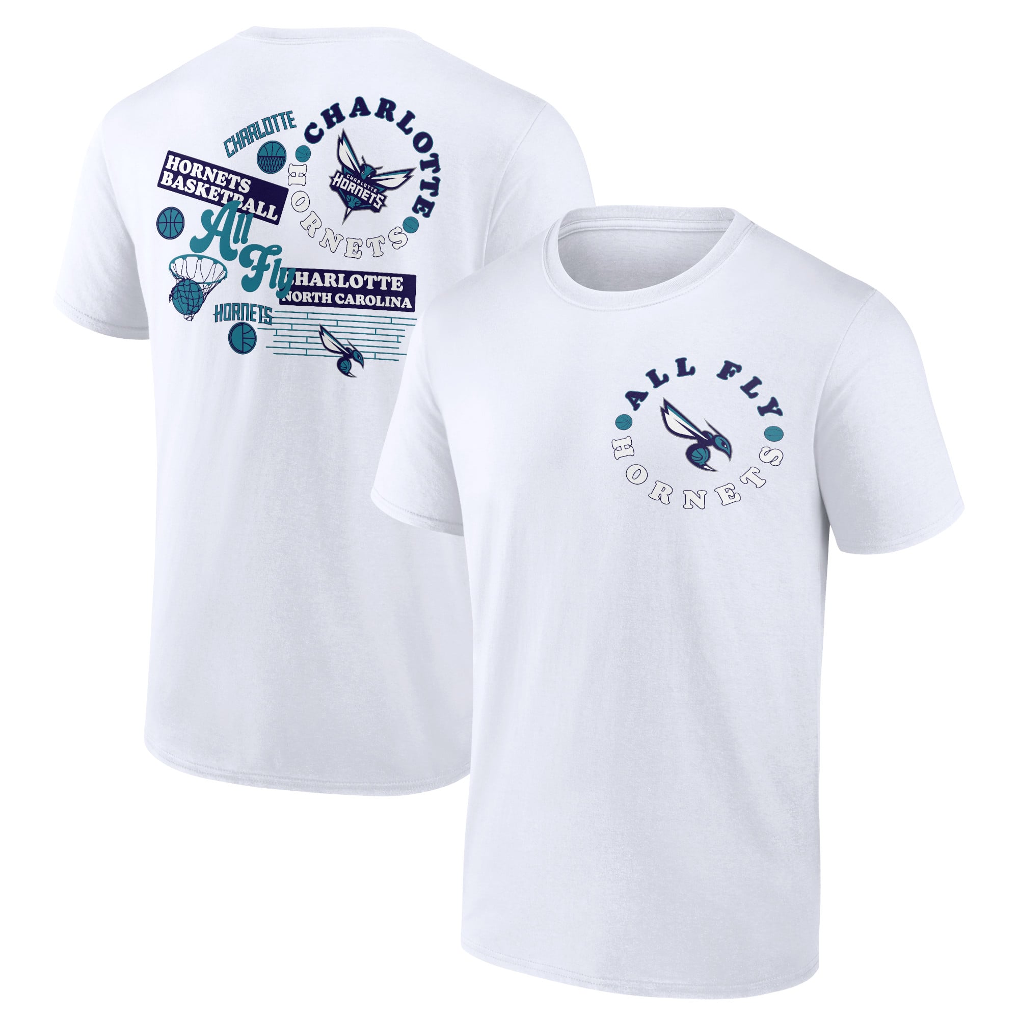 T-shirt graphique Charlotte Hornets Street Collective - Hommes - Homme Taille: L